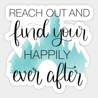 Happily Ever After Castle Sticker